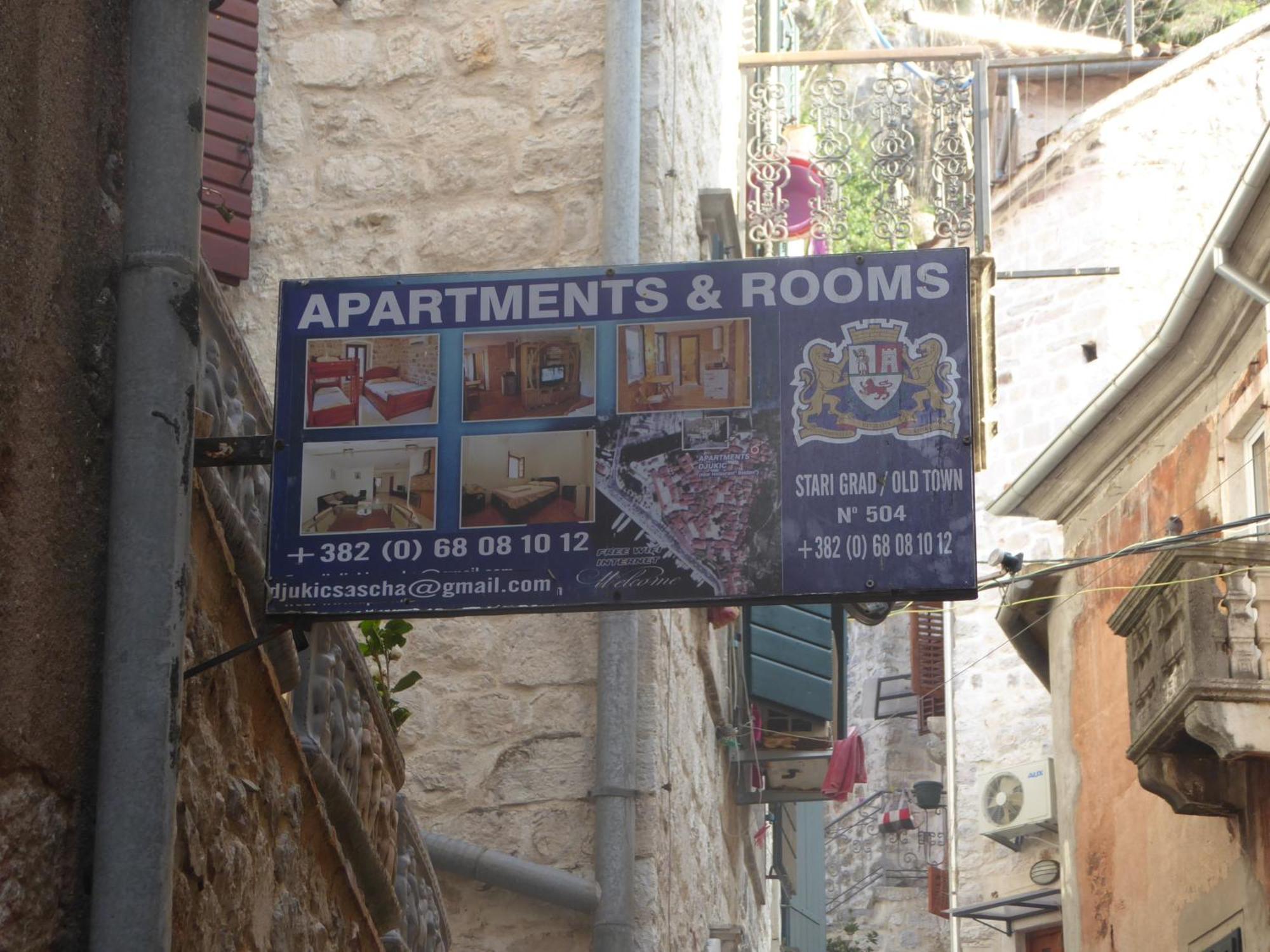 Apartments Dukic Kotor Exterior photo